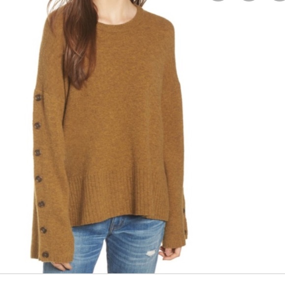 Madewell Sweaters - Madewell Button sleeve pullover